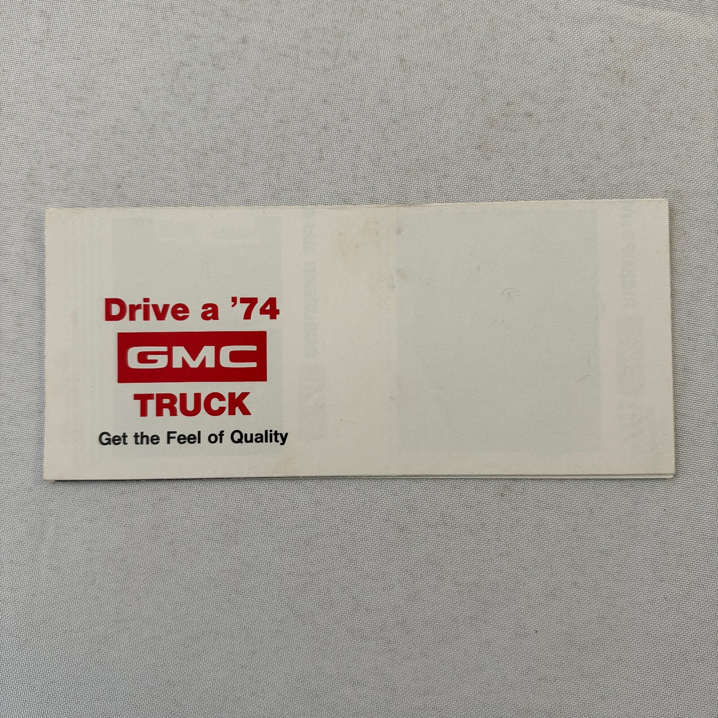 1974 GMC Truck Sales Brochure Jimmy Pickup Sprint School Bus Vandura Rally Van +