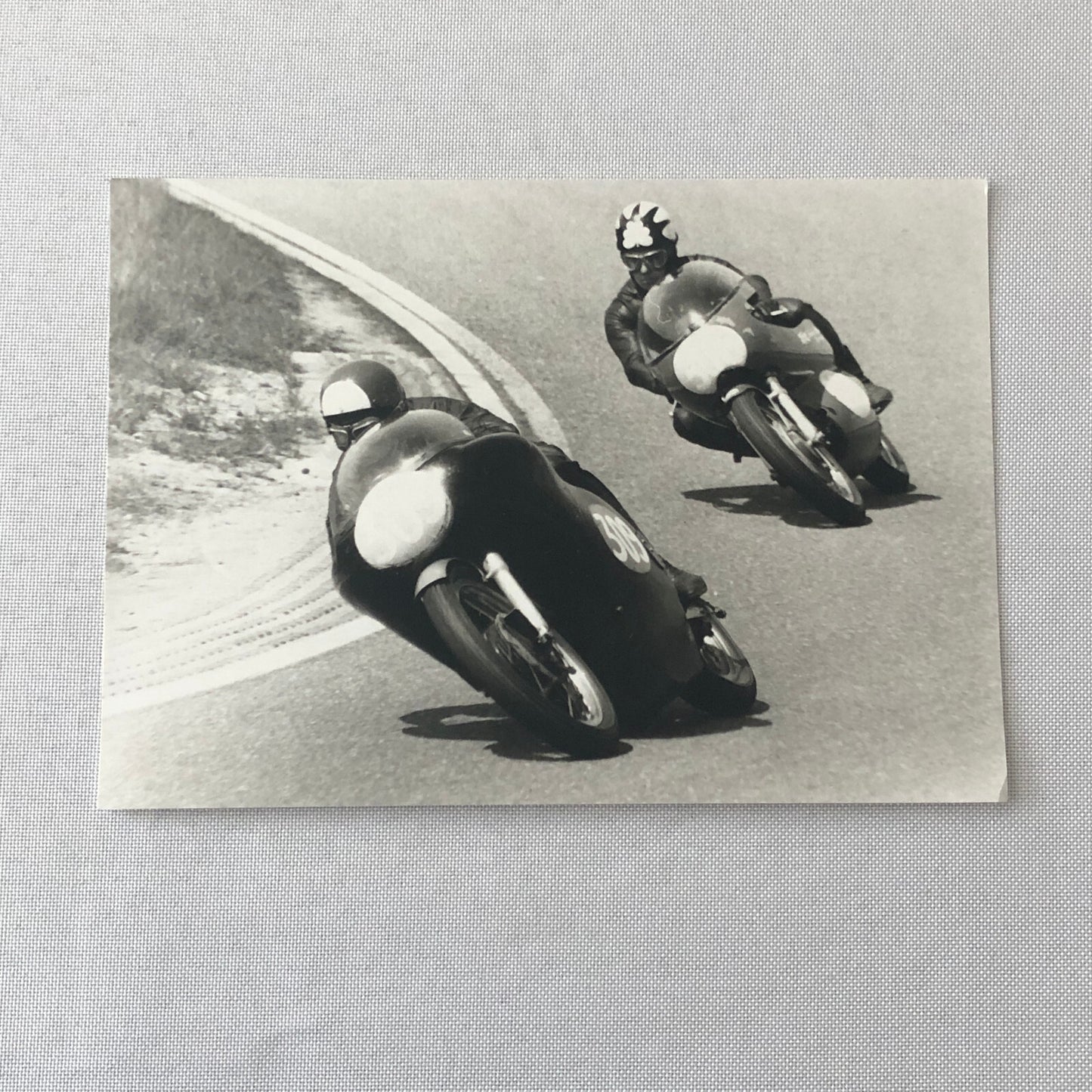Vintage Motorcycle Racing Photo photograph Bikes