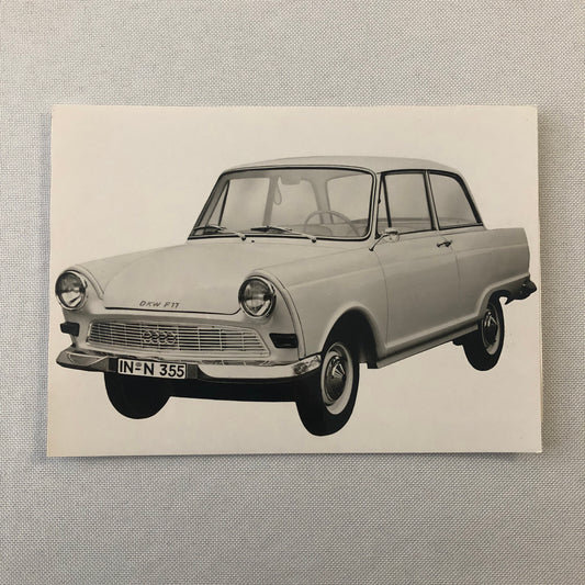 Auto Union DKW F11 Car Photo Photograph Vintage F 11 Vintage