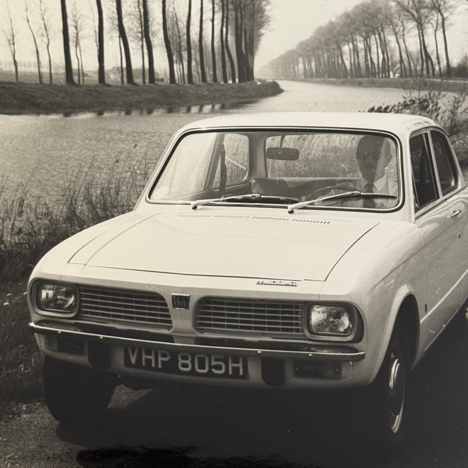 Triumph Toledo 1500 Car Factory Press Photo Photograph Print 1971