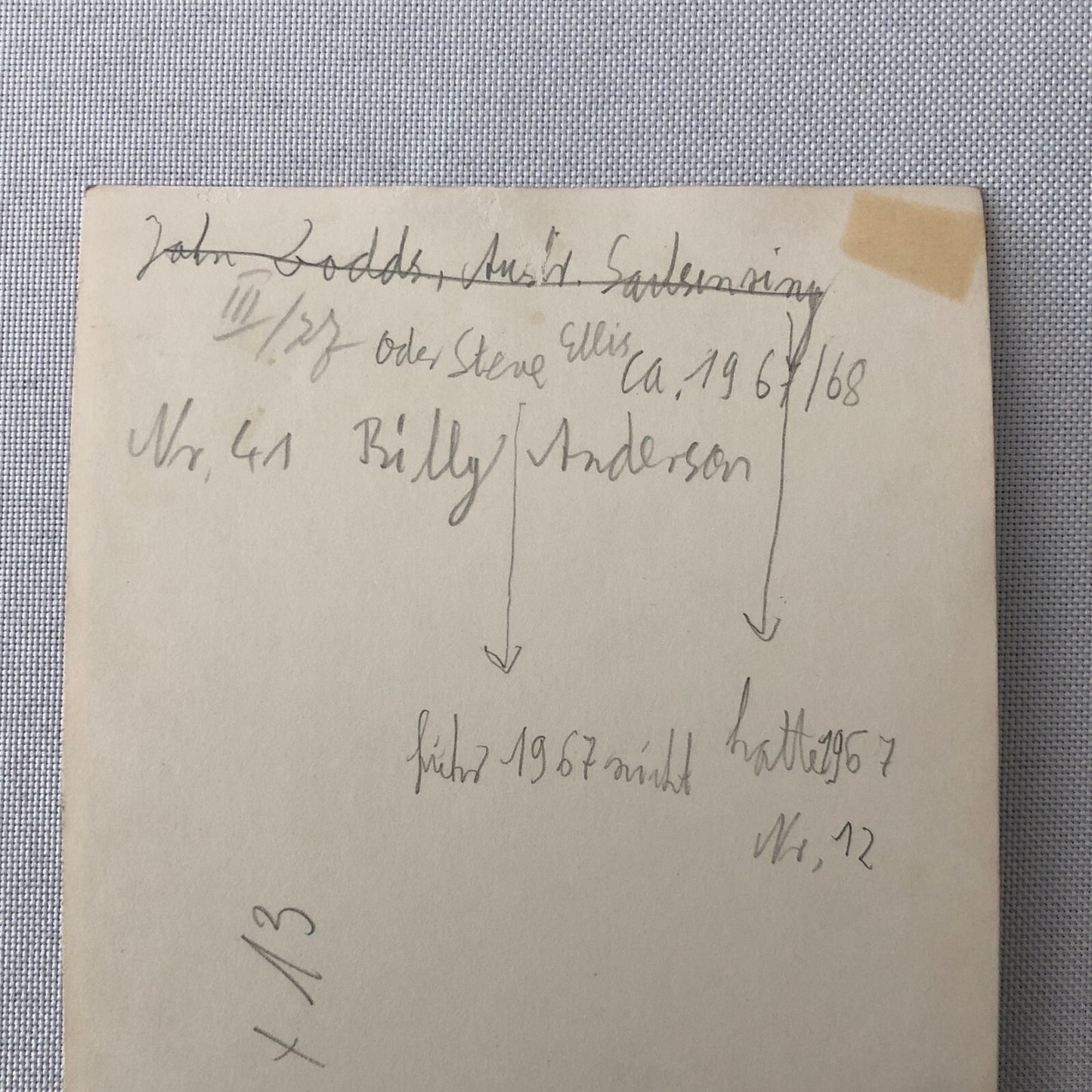 Vintage Motorcycle Racing Photo photograph Bike Rider Steve Ellis Billy Anderson