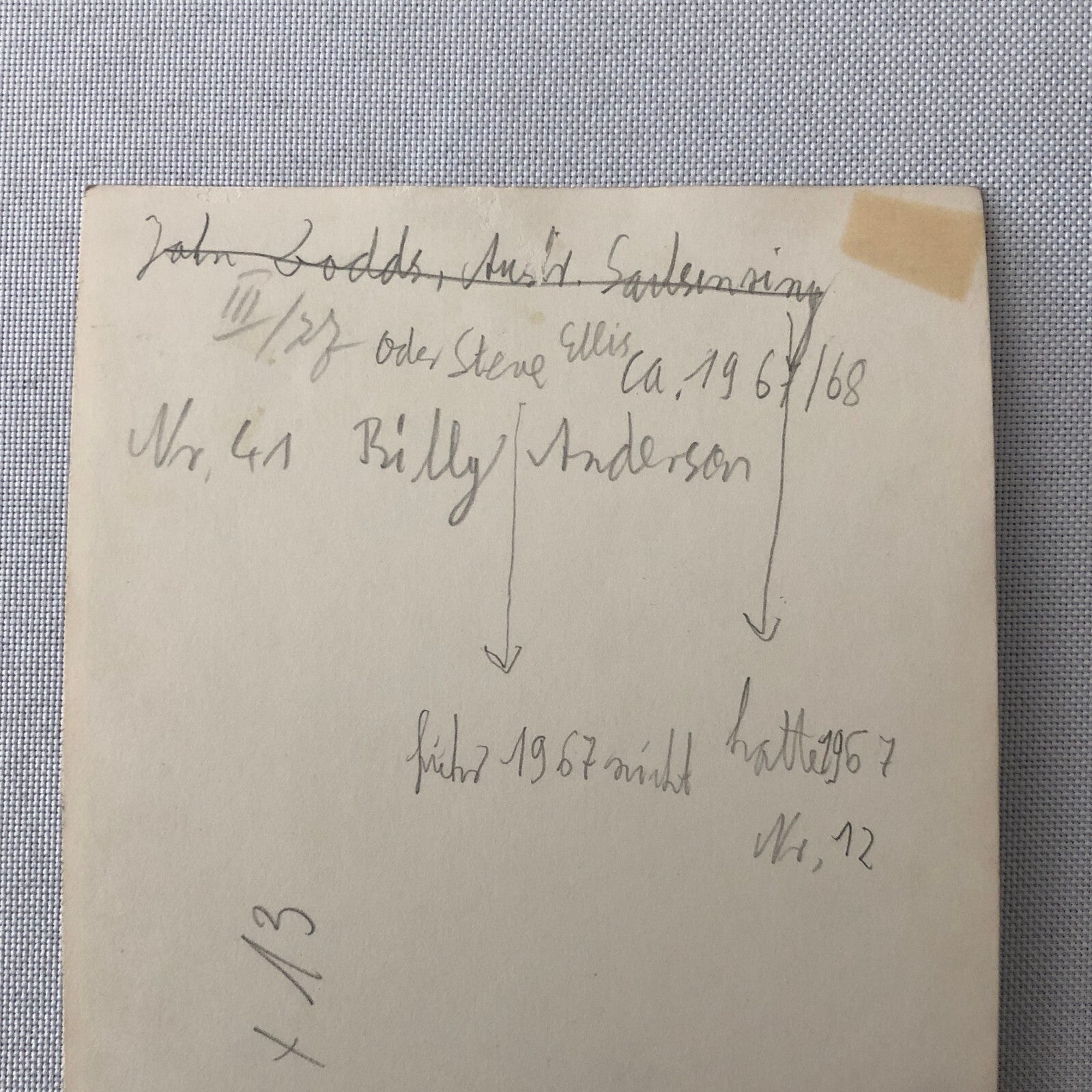 Vintage Motorcycle Racing Photo photograph Bike Rider Steve Ellis Billy Anderson