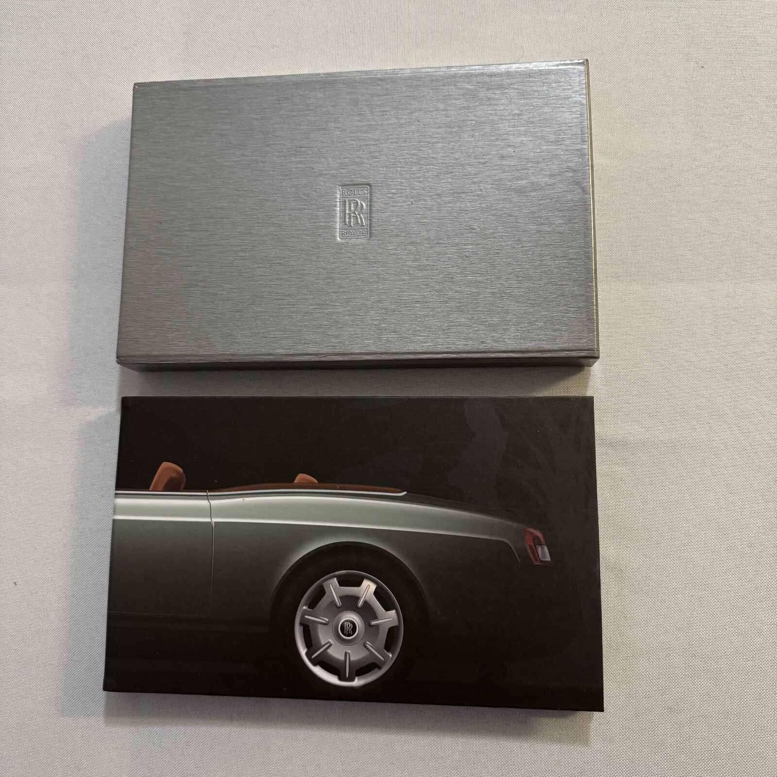 Rolls Royce 100EX Convertible Concept Car Press Kit Photo CD Hardbound German