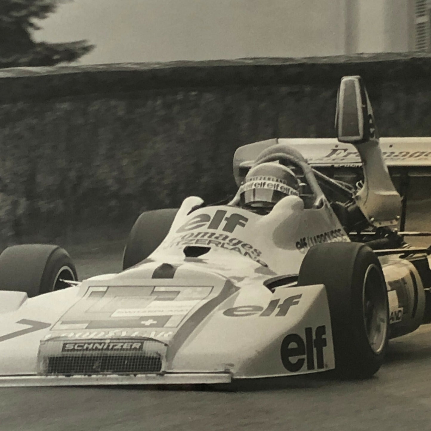 Vintage 1975 Formula 2 F2 Racing Photo Photograph Pau GP Gerard Larrousse