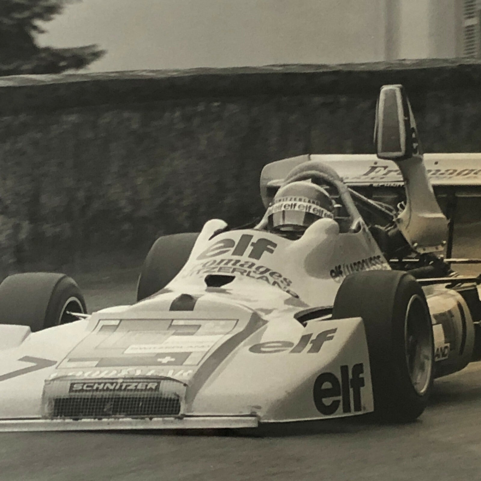 Vintage 1975 Formula 2 F2 Racing Photo Photograph Pau GP Gerard Larrousse