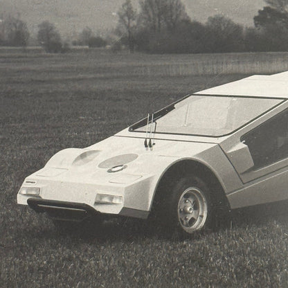 Vintage Kit Car Photo Photograph Volkswagen Chassis Unidentified
