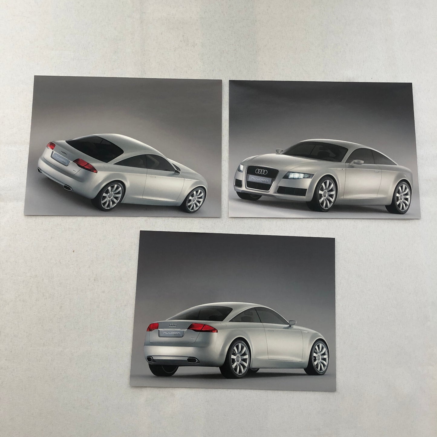 Audi Nuvolari Concept Car Factory Press Photo Photograph Lot 9x