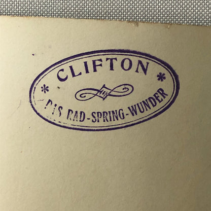 Circus Performer Photo Photograph Clifton Wheel Spring Miracle German Vintage