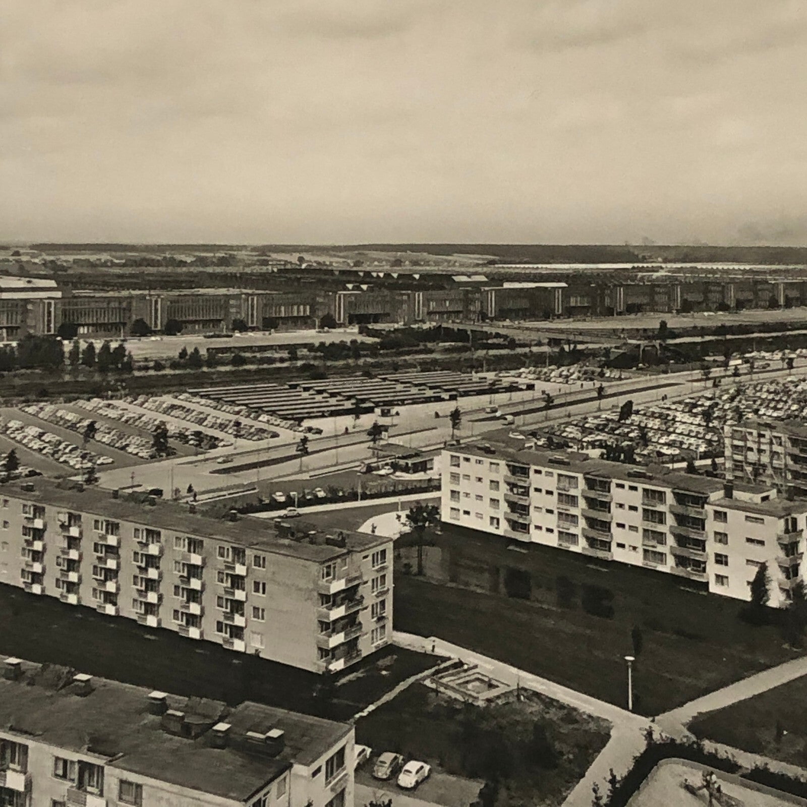 Volkswagen VW Factory Press Photo Photograph Print 1961