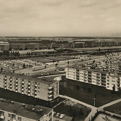 Volkswagen VW Factory Press Photo Photograph Print 1961