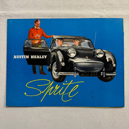Austin Healey Sprite Roadster Car Sales Brochure Catalog Bugeye Sprite Frogeye