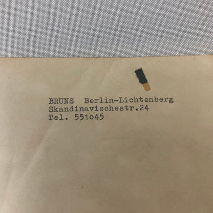 Vintage Circus Photo Clown on Bicycle Performer Berlin Germany Photograph