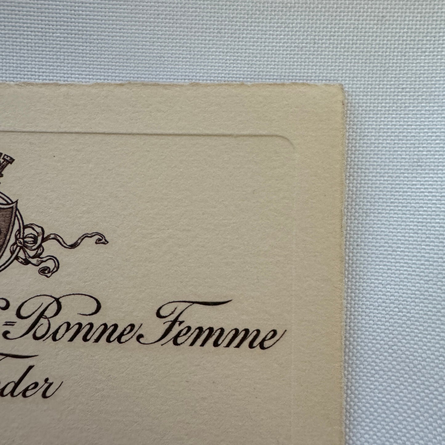 Vintage Hotel Card Hotel Metropole Bonne Femme et Feder Torino Italy Italian