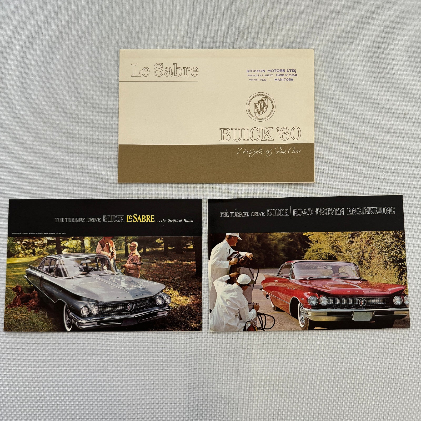 1960 Buick LeSabre Car Sales Brochure Catalog Station Wagon Coupe Convertible