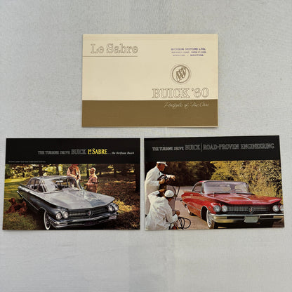 1960 Buick LeSabre Car Sales Brochure Catalog Station Wagon Coupe Convertible