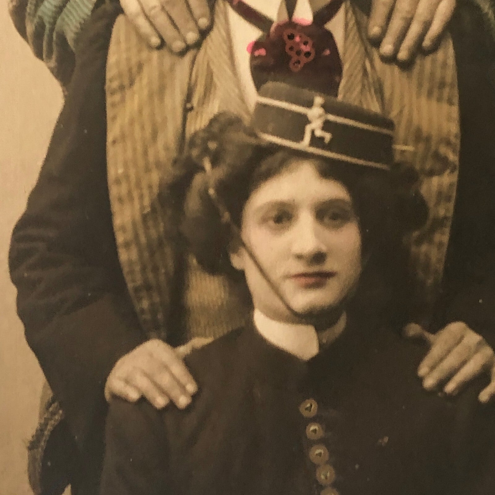 Circus Performer Clown Real Photo Postcard Post Card RPPC Vintage Les Ritchie