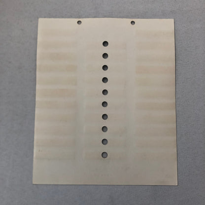 1968 1969 Toyota Car Paint Chip Color Sample Sheet Valentine