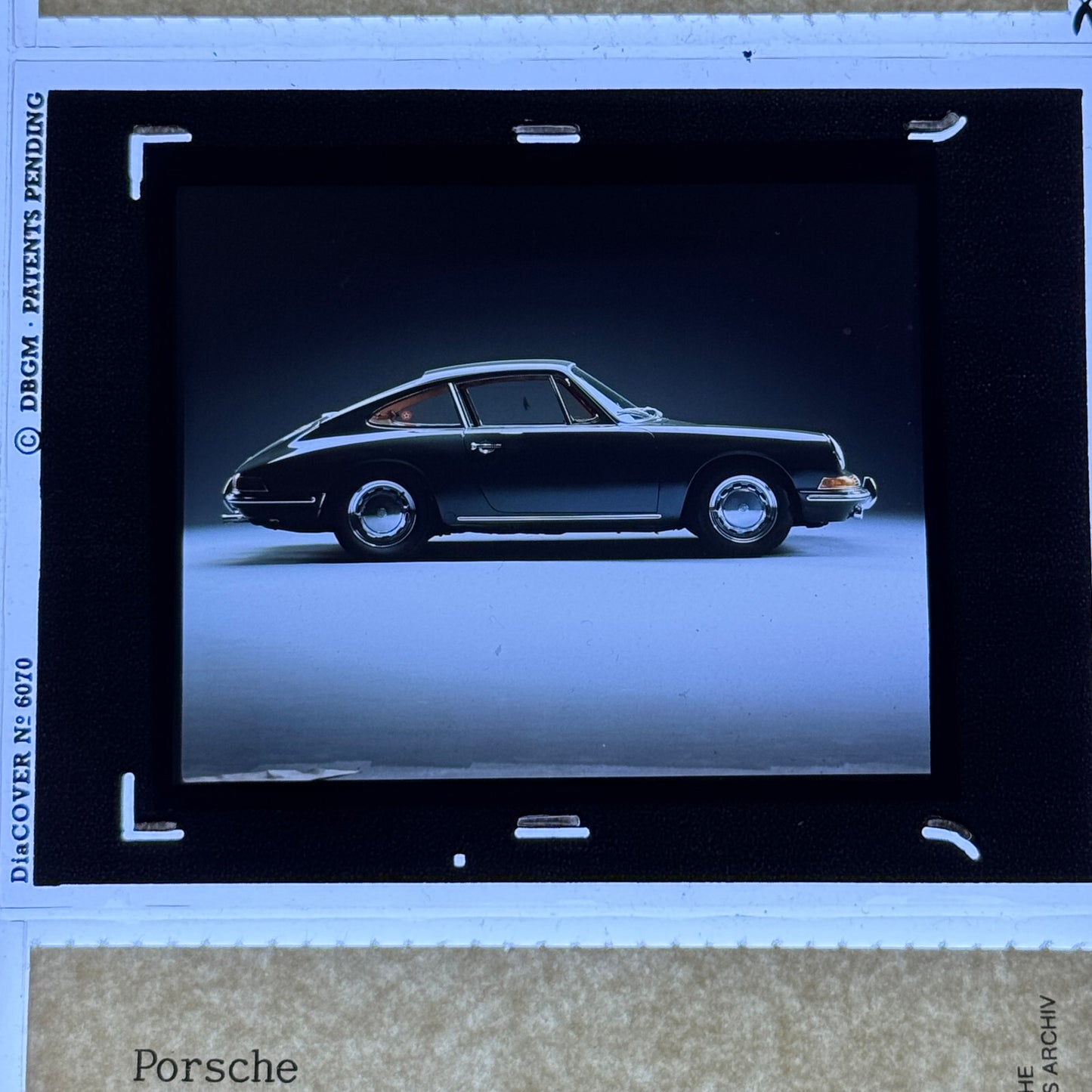 1964 Porsche 911 Museum Archive Factory Photo Slide Transparency