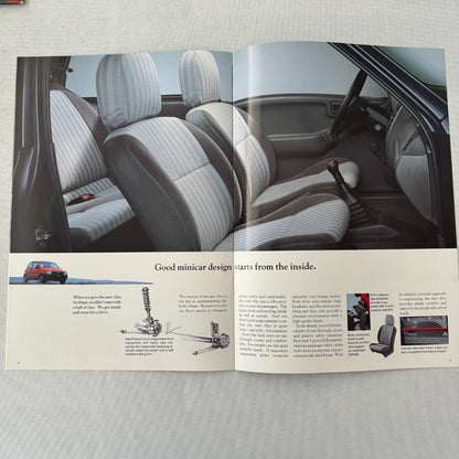 Suzuki Alto Car Press Kit Brochure Catalog Photos European