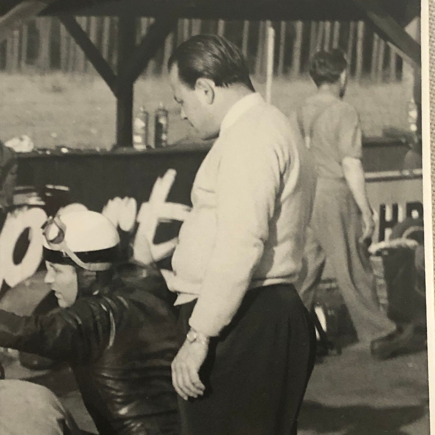 Vintage Motorcycle Racing Photo photograph Germany