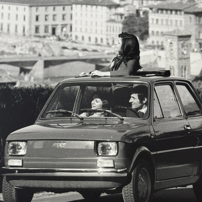 Fiat 126 Car Factory Press Photo Photograph Print Vintage Italian