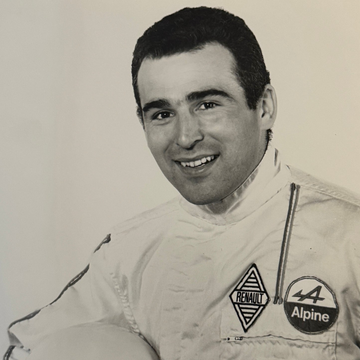 Jean Claude Andruet Racing Driver Photo Photograph Print Renault ELF Racing