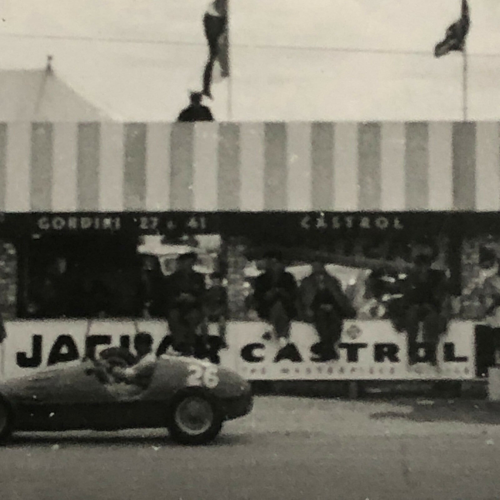 Vintage Racing Car Photo Photograph Print Robert Manzon Gordini 1952 Silverstone