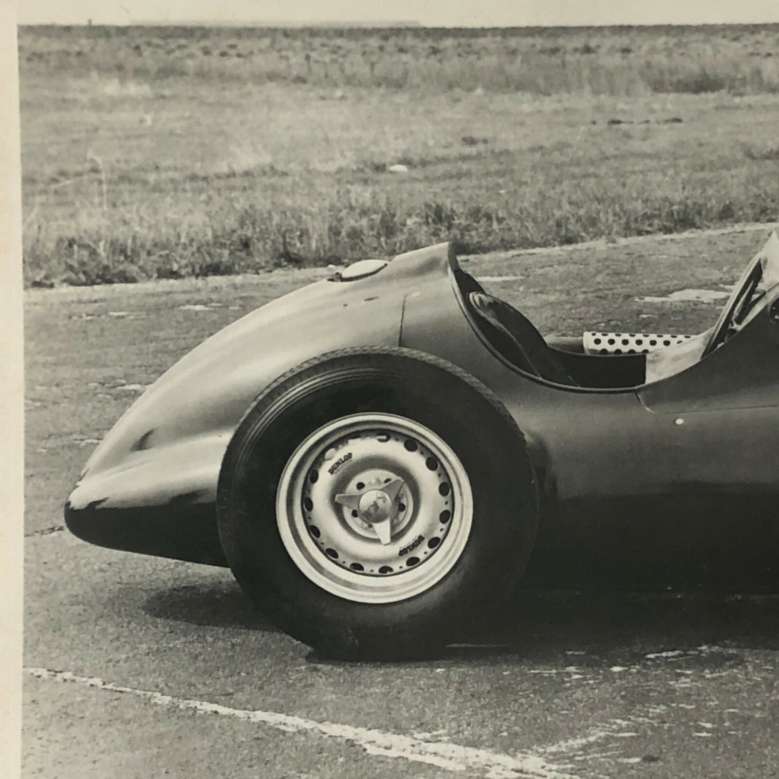 Vintage Racing Car Photograph Photo Print - BRM Car ? 