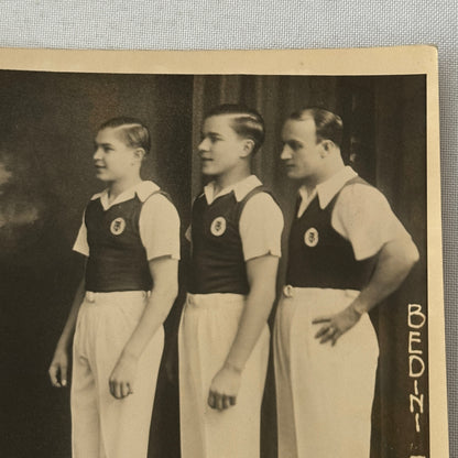 Vintage Circus Juggling Acrobat Act Bedini Tafani Photo Photograph