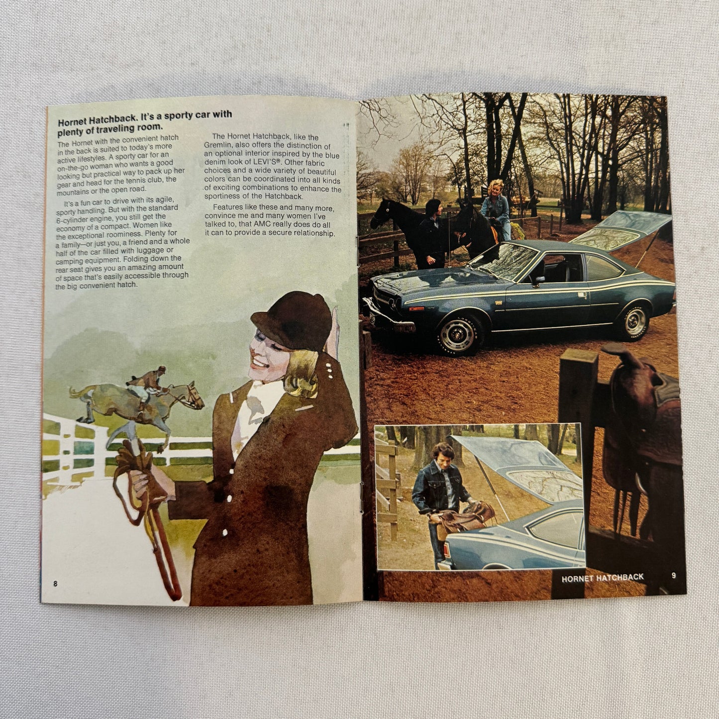 American Motors AMC Sales Brochure Catalog Levis Gremlin Matador X Hornet
