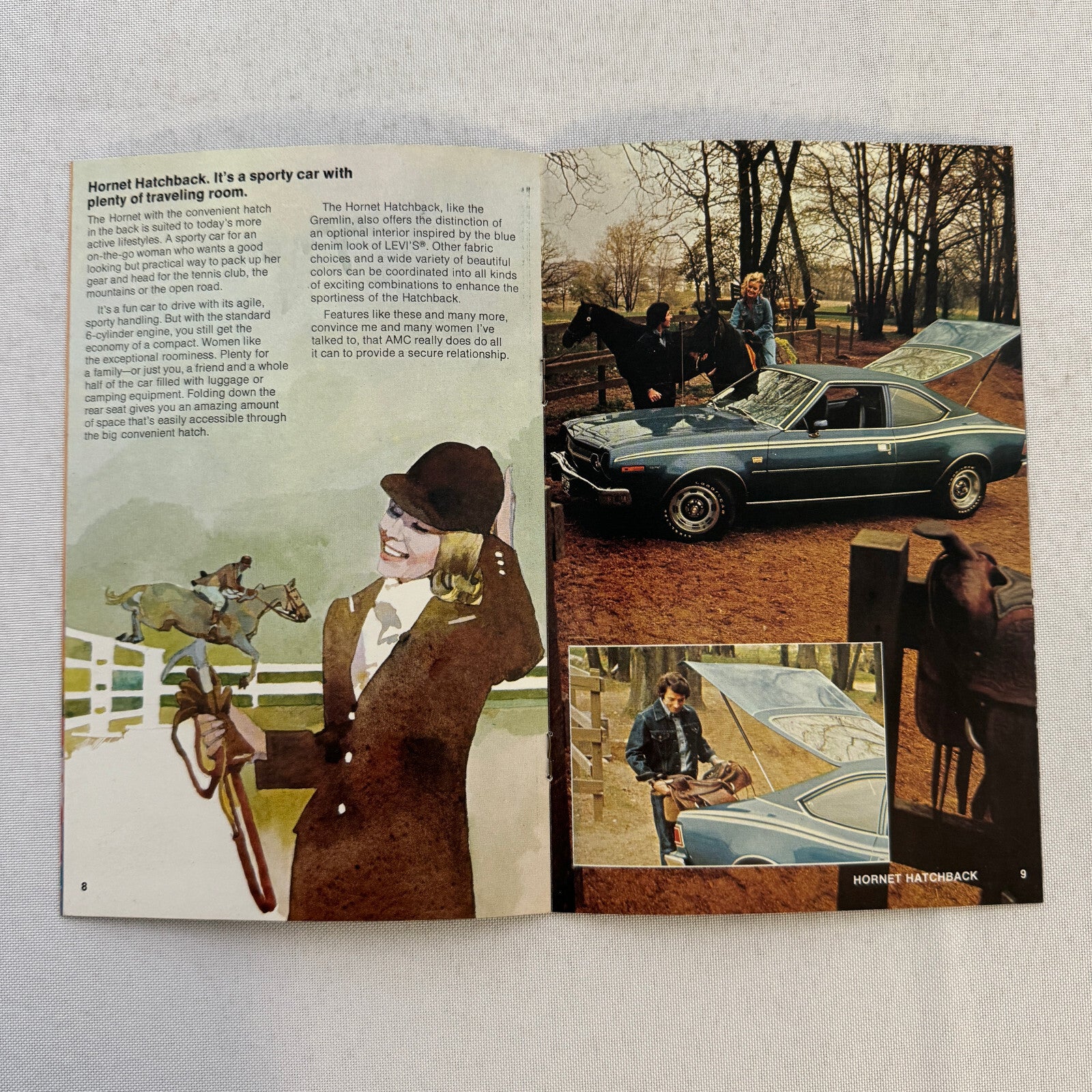 American Motors AMC Sales Brochure Catalog Levis Gremlin Matador X Hornet