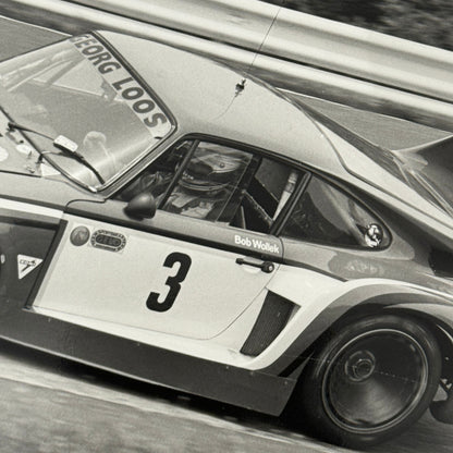 Porsche 935 1000 KM Nurburgring 1979 Racing Photo Photograph Bob Wollek