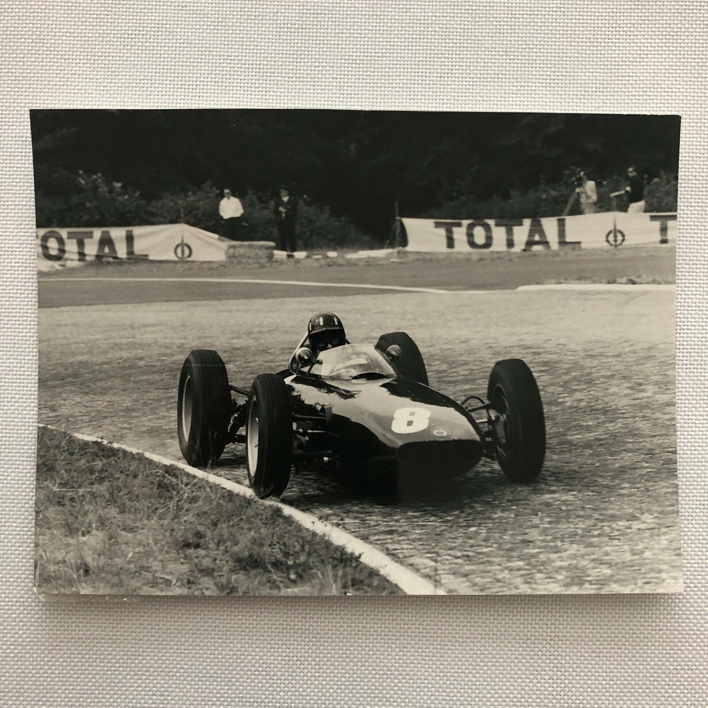 Vintage 1962 ACF Rouen Grand Prix France BRM 57 Graham Hill Photo Photograph 