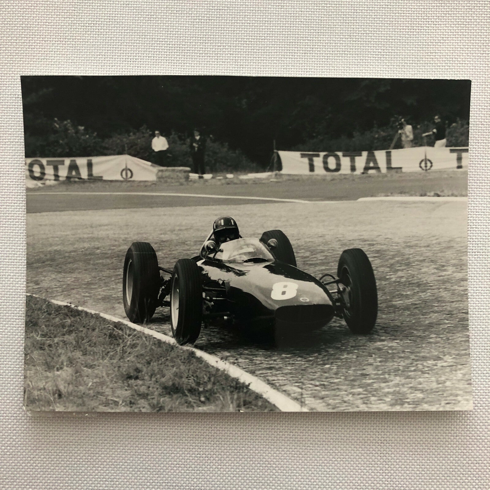 Vintage 1962 ACF Rouen Grand Prix France BRM 57 Graham Hill Photo Photograph 
