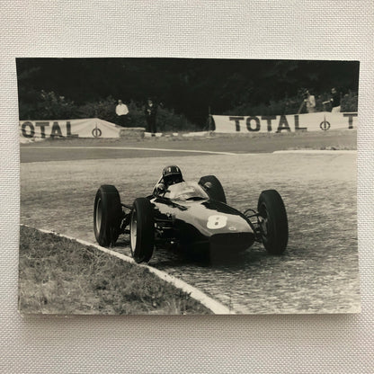 Vintage 1962 ACF Rouen Grand Prix France BRM 57 Graham Hill Photo Photograph 