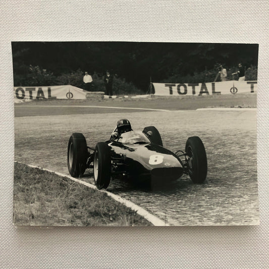 Vintage 1962 ACF Rouen Grand Prix France BRM 57 Graham Hill Photo Photograph 