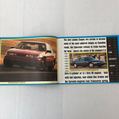 1990 Chevrolet Sales Brochure Lumina APV Van Corsica Celebrity Wagon Caprice +