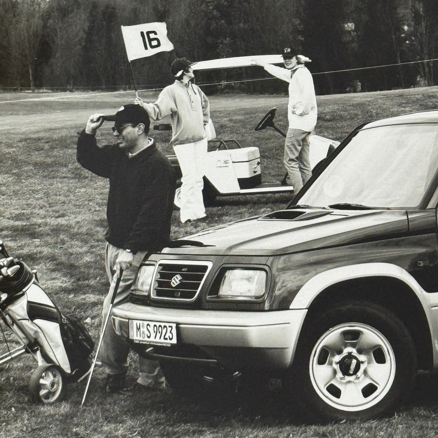Suzuki Vitara Turbo Diesel Factory Press Photo Photograph Suzuki Sidekick