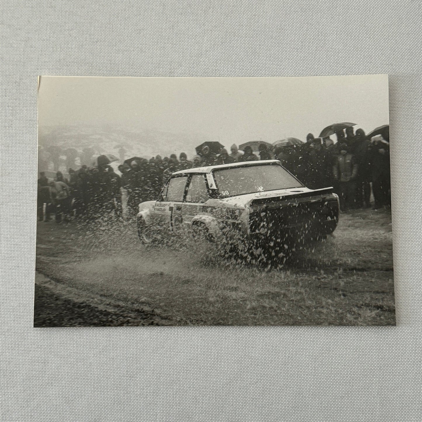 1980 Rallye Monte Carlo Press Photo Photograph DPPI Rally Car