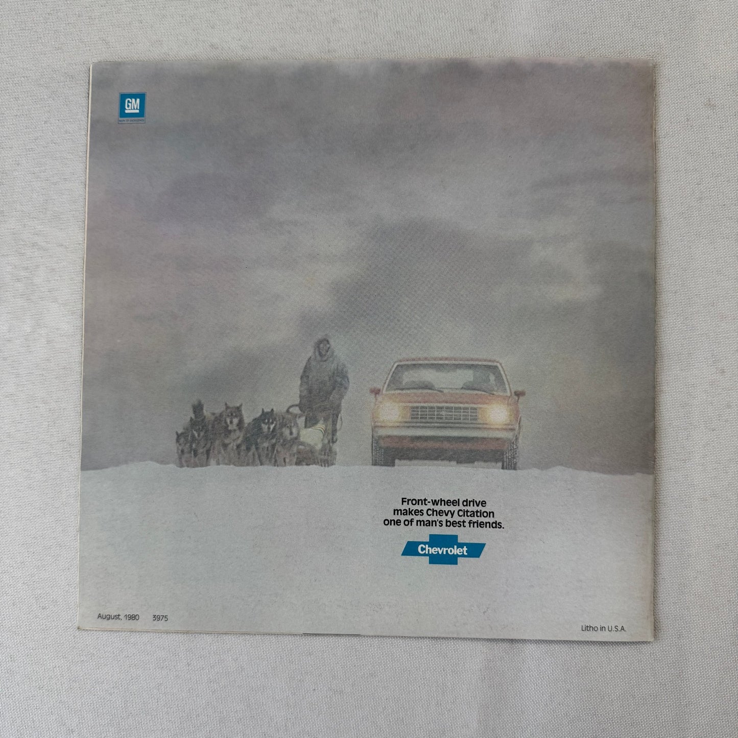 1981 Chevrolet Citation Car Sales Brochure Catalog Chevy X11 X-11