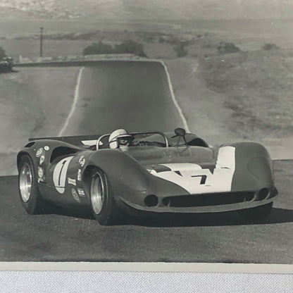 Vintage John Surtees Lola CanAm Racing Car Photo Photograph Bernard CAHIER 