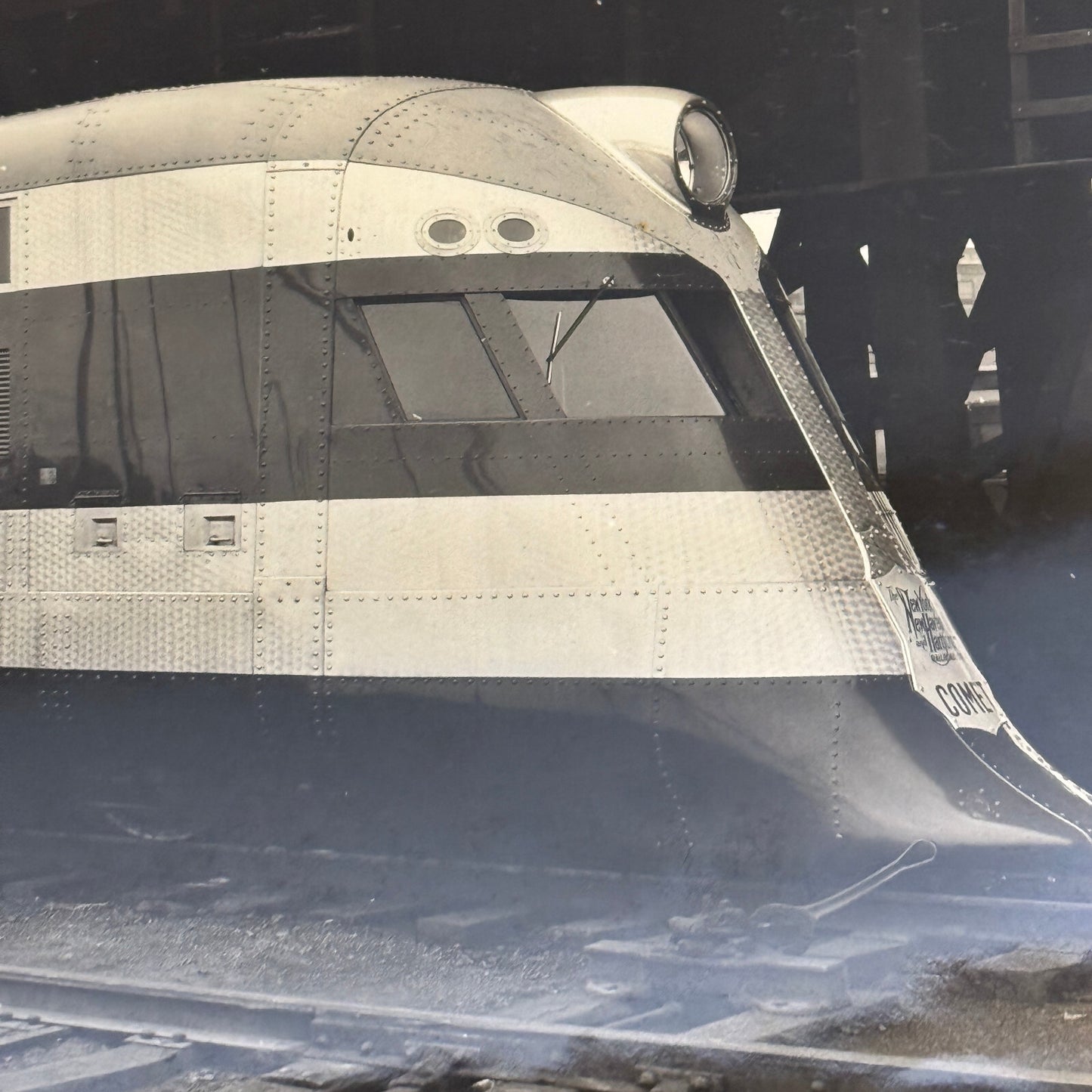 Vintage Train Photo Photograph The Comet New York New Haven and Hartford Rail
