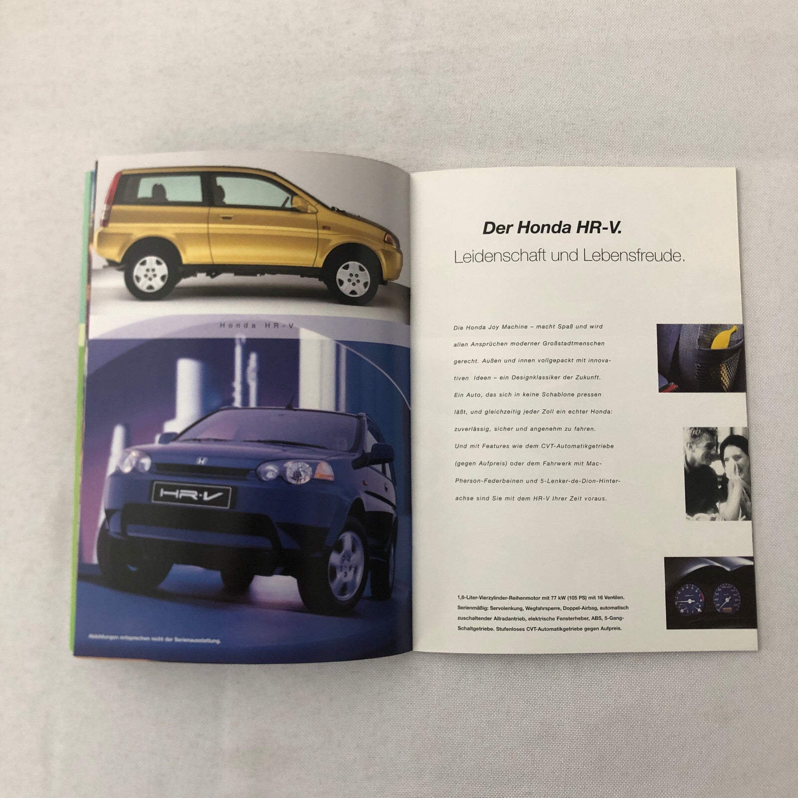 Honda Sales Brochure Catalog NSX S2000 Integra Type R Prelude Civic + GERMAN