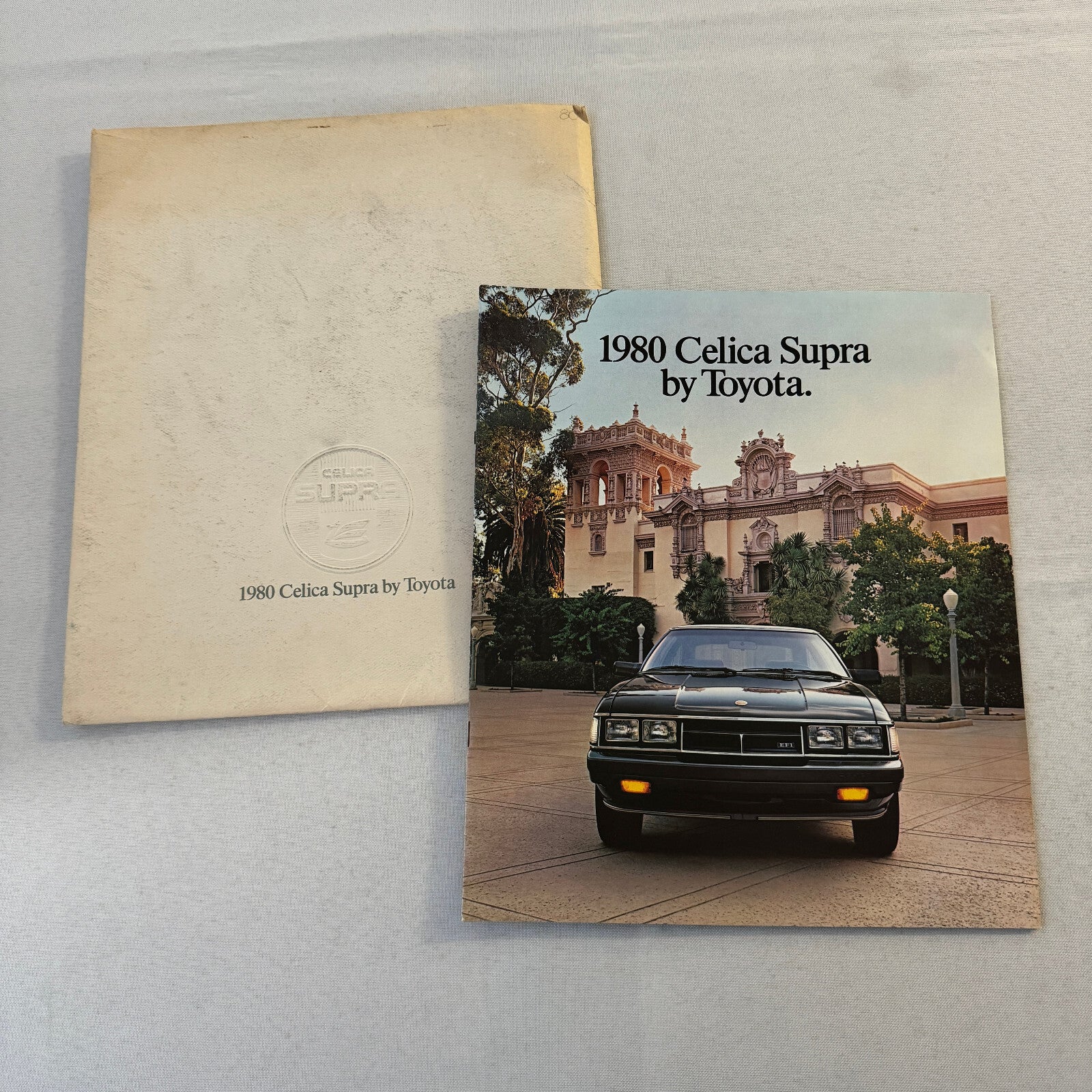 1980 Toyota Celica Supra Sales Brochure Catalog Advertising