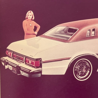 Ford Elite Hardtop Car Photo Photograph Print Vintage