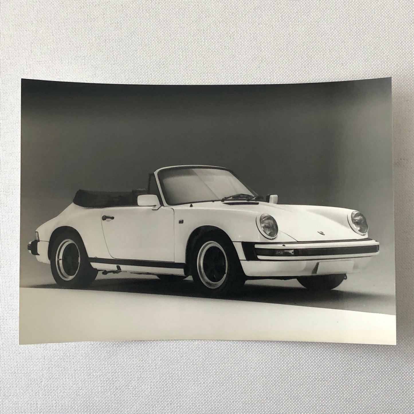 Porsche 911 Cabriolet Convertible Factory Press Photo Photograph Print 