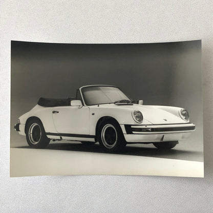Porsche 911 Cabriolet Convertible Factory Press Photo Photograph Print 