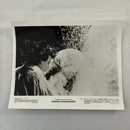 Edward Scissorhands Movie Film Press Photo Photograph Johnny Depp