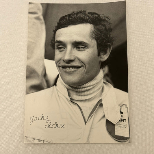 Vintage Racing Photo 1971 Monaco Grand Prix Race Driver Jacky Ickx Motorsport