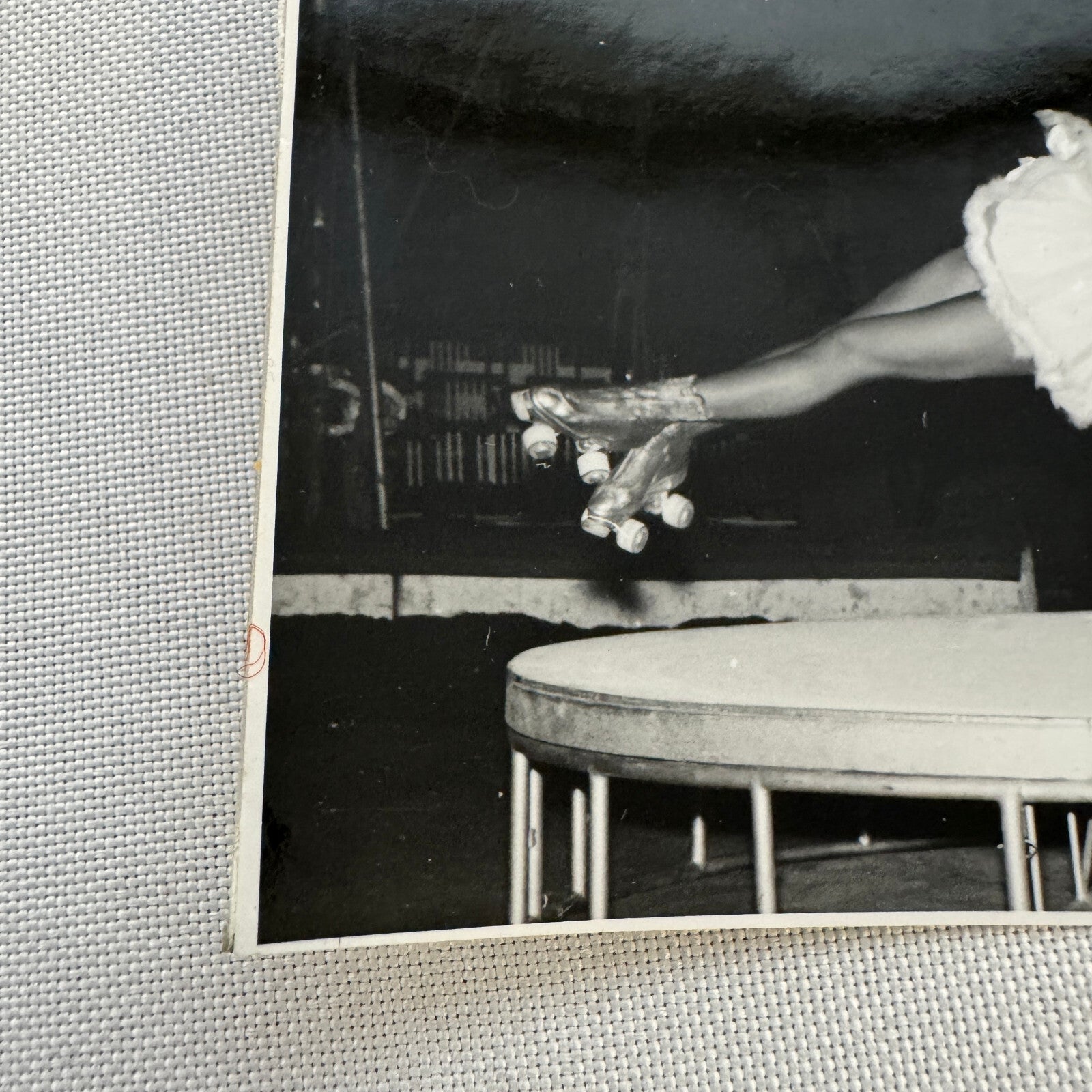 Circus Rollerskating Roller Skate Circus Act Photo Photograph Vintage
